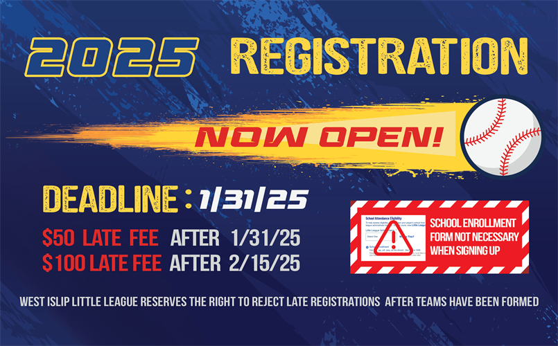 2025 Registration Now Open